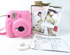 Fujifilm Instax Mini 9 Instant Camera - Pink with Box.