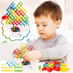 Tetris Balance Stacking Tower | Tetra Tower Game | Building Block Toys