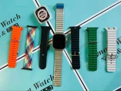 Y60 Ultra Smart Watch | 7 in 1 Straps + Jelly Case