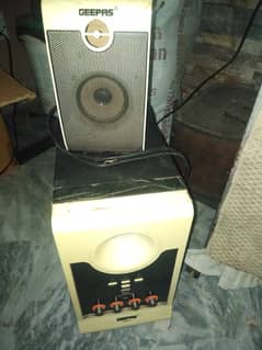 Geepas Woofers with two speakers