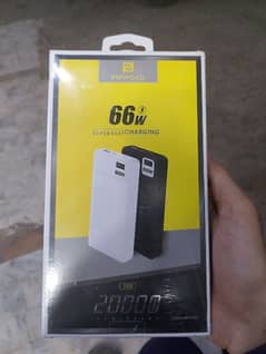 66w pipipolo original 20000 mah brand power bank color black