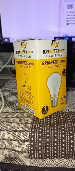 Led Bulbs Box stock