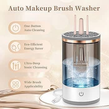 Electric makeup brush cleanser 2