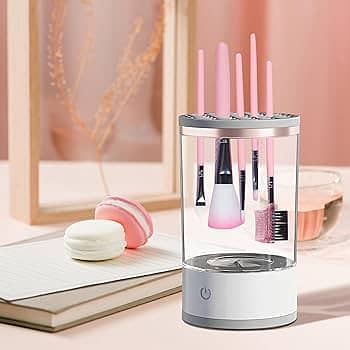 Electric makeup brush cleanser 3