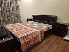 Used King size bed for with hidden storage