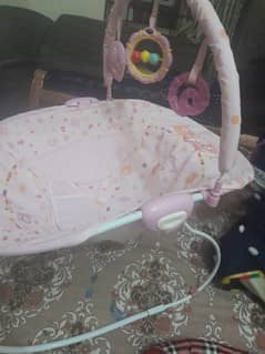 baby cot with music