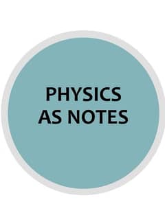 physics As level notes