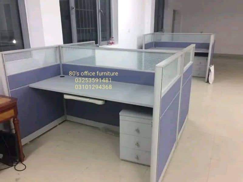 workstation, cubicals & conference tables, office furniture available. 8