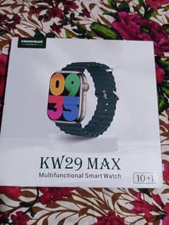 KW9 with 10 straps ,cable Smart watch Colour Grey 49 mm used like new