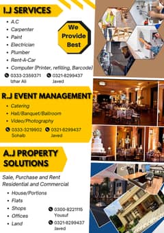RJ Event Management - Catering Service