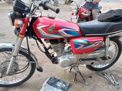 Honda cg 125 2022 Karachi number