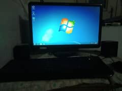 Desktop computer with LCD