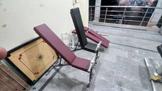 Heavy duty multi bench press pull up bar abdominal bench press gym rod 0