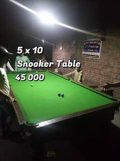 Snooker Table 5 x 10 For Sale