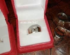 Hirz e Jawad Silver Ring - Star Ring from Iran 0336-5967647