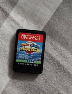 Nintendo switch Mario and sonic Olympic games Cart