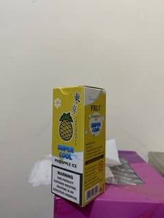 tokyo super cool pineapple ice 35 mg pod flavour