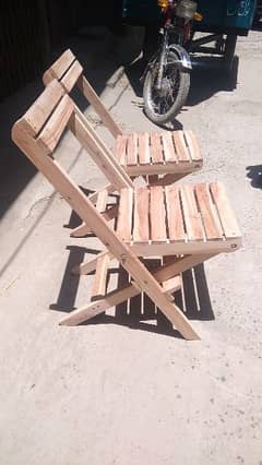 Fold Able Wooden Chair