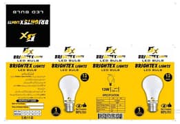 Led bulb box 18 watt or 13 watt bulb