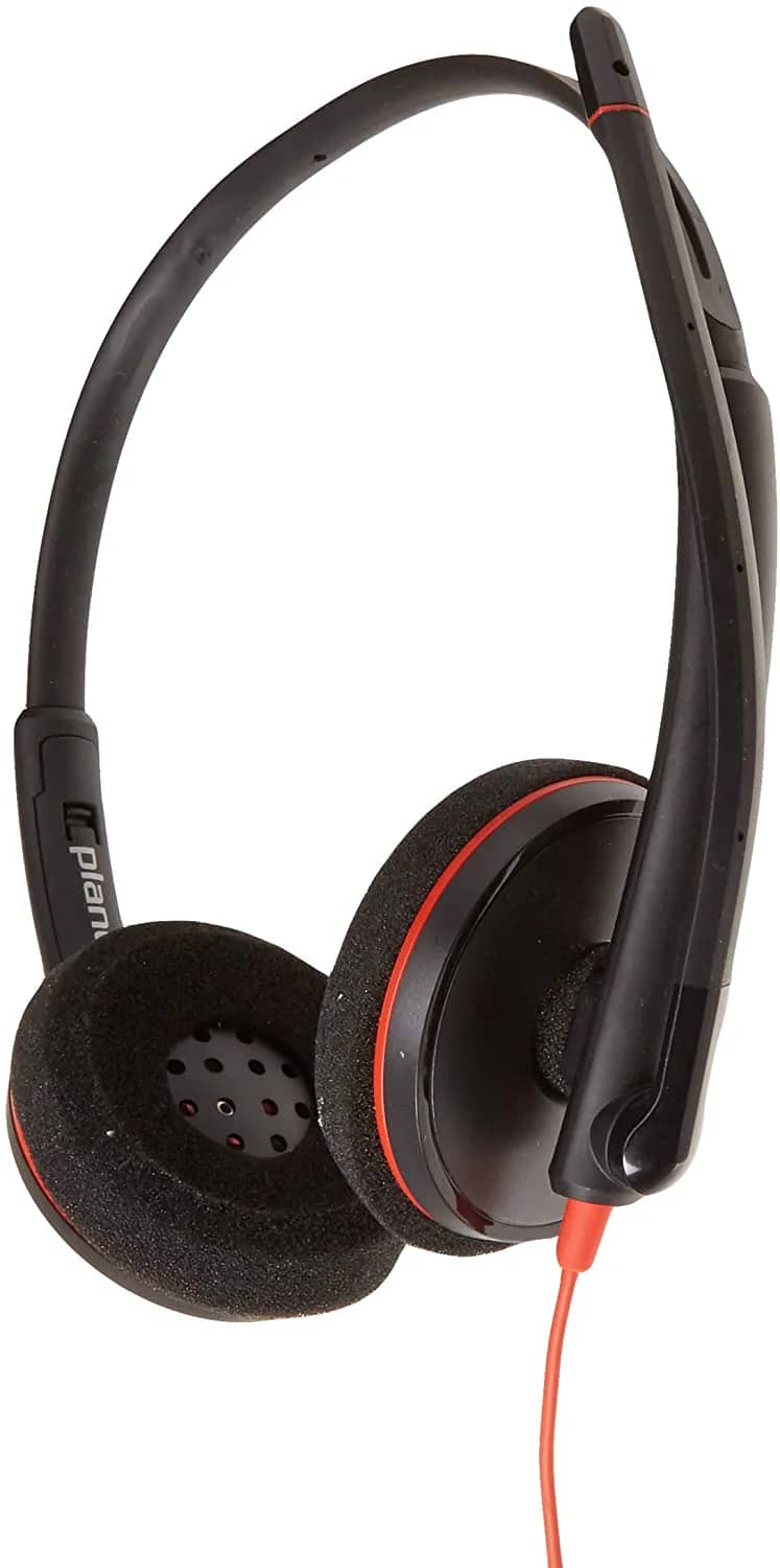 Plantronics C3220 Redwire double side USB Noise Cancelation Headphones 7