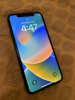 Iphone X PTA Approved 64GB scratch less Condition