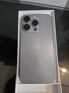 iPhone 15 pro 256gb jv natural titanium
