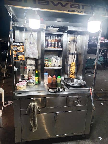 Shawerma cabin double burner like New 1