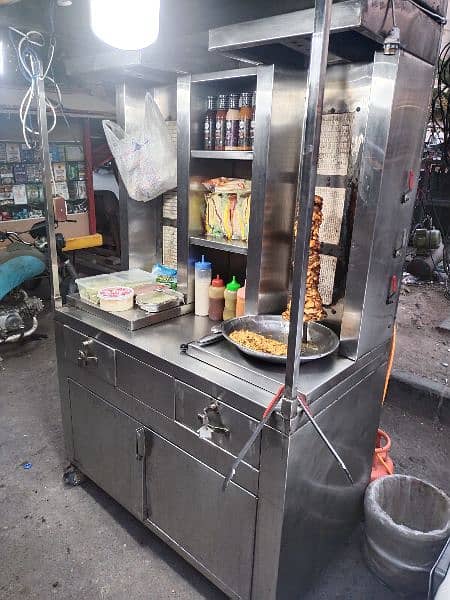 Shawerma cabin double burner like New 9