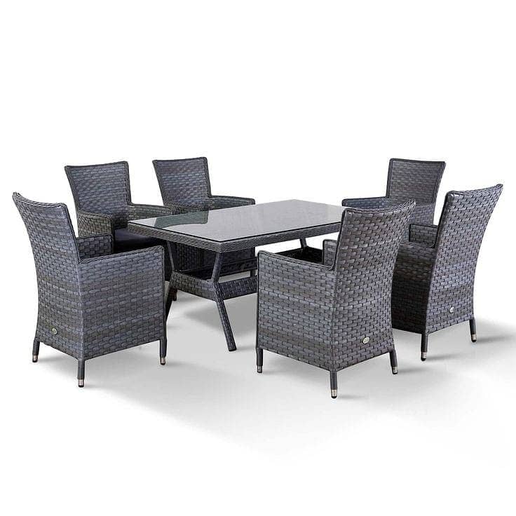 Outdoor indoor Rattan garden, dining, caffe, restaurants, ballconi set 3