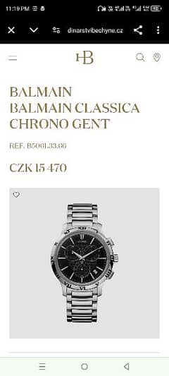 Pierre Balmain Classic Chrono for Sale