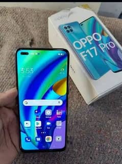 oppo f17 pro with box & charger. exchange with any other mobile