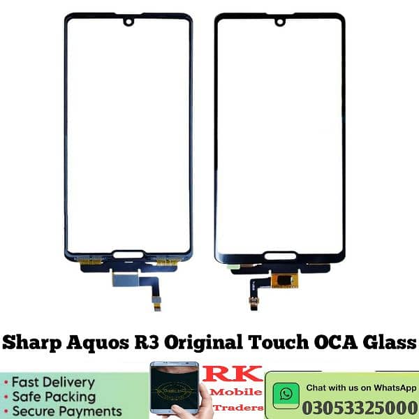 Sharp Aquos R5 Replacement Touch Glass – Top Quality 2