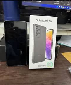 SAMSUNG A73 8GB 256GB 10/10 CONDITION ONE MONTHS WARRENTY REMIANG