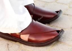 Peshawari chappal pure leather