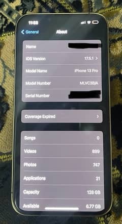 iPhone 13 Pro PTA Prove