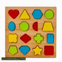 wooden puzzle board