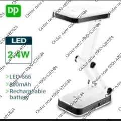 DP New Rechargeable,Best Quality blue Desk led lamp or study lamp. |