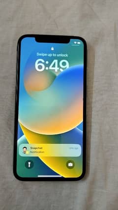 iphone x 64 gp water seald white colour