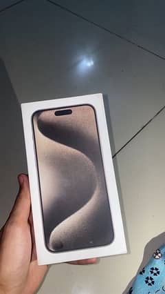 iphone 15pro max (Hk) box pack non active