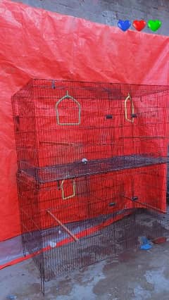 we have 4 boxes and 2 racks pinjra available for sale