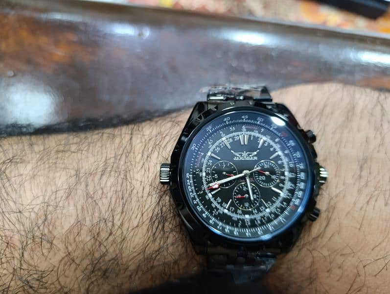 Original Automatic Jargar Datogtaph Pilot watch with rotating bezel 3