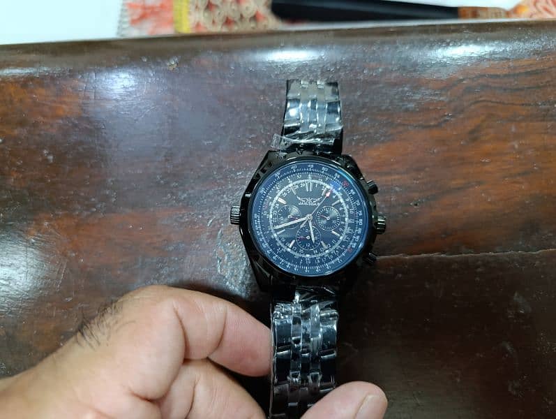 Original Automatic Jargar Datogtaph Pilot watch with rotating bezel 10