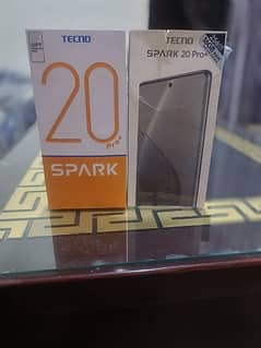 Tecno spark 20 pro plus 16gb256gb only box open 12 month full warranty