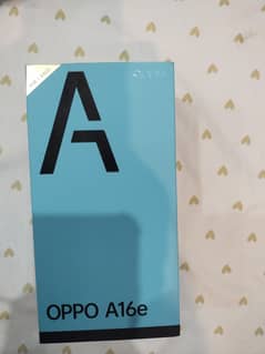 OPPO A16 e  | 64GB / 4GB | PTA Approved | Black Color | Original Box