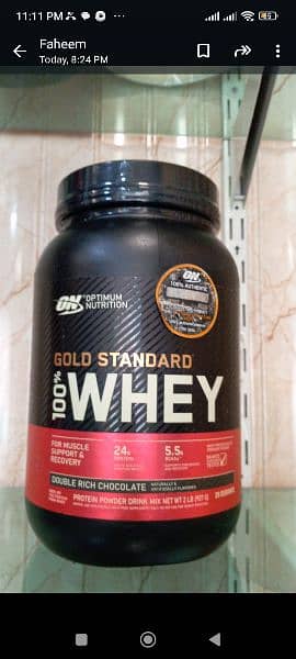 on whey protien