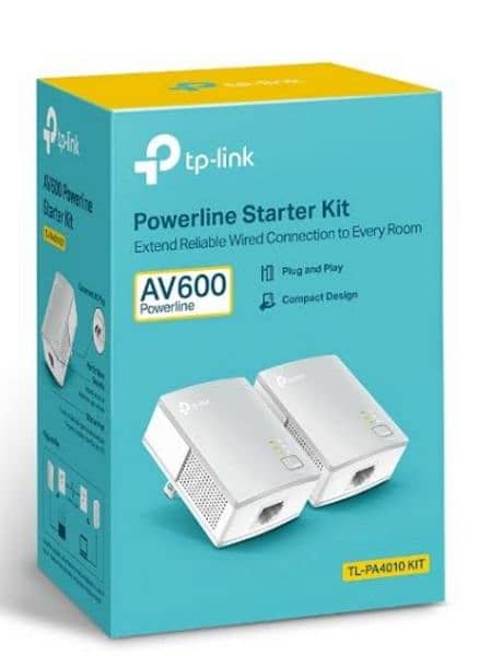 TP-Link AV600 Powerline Starter Kit 0