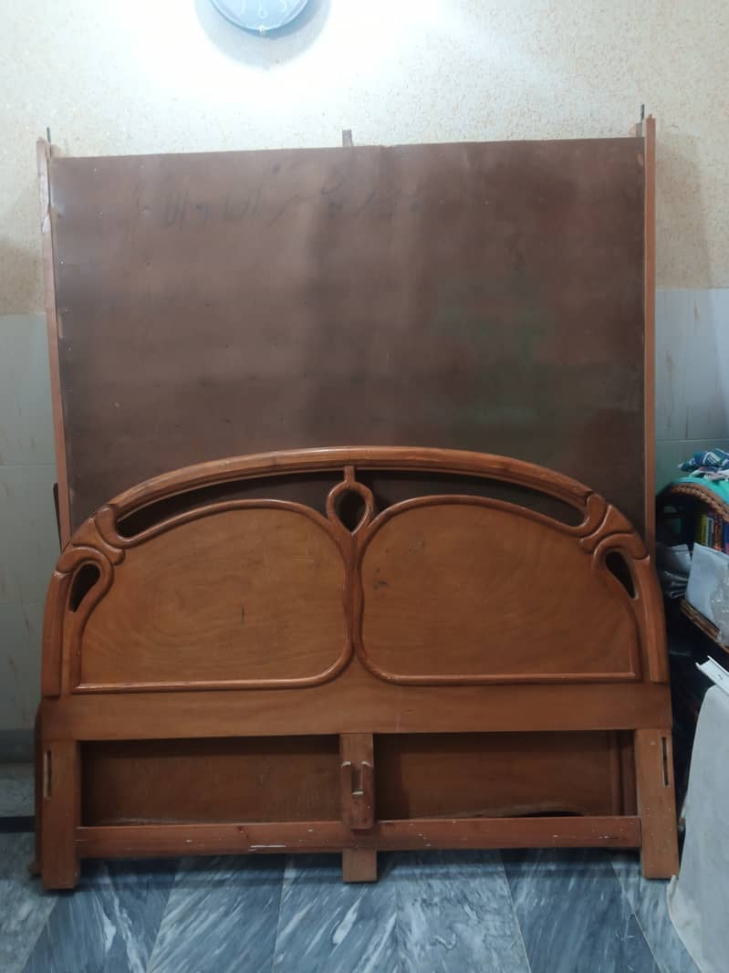 queen size wooden bed for sale 8