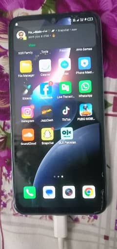 infinix note 12 for sale 6+5ram 128 gb pta approved blue color