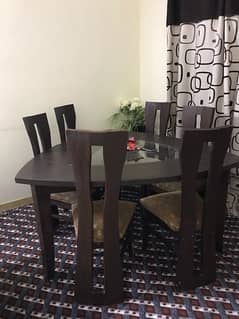 6 sitter dinning table