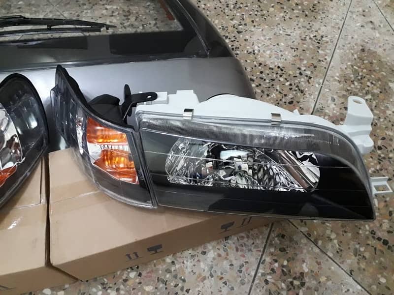 Indus Corolla Headlights And Front Gt bumper 1